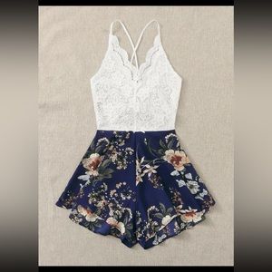 Floral Romper